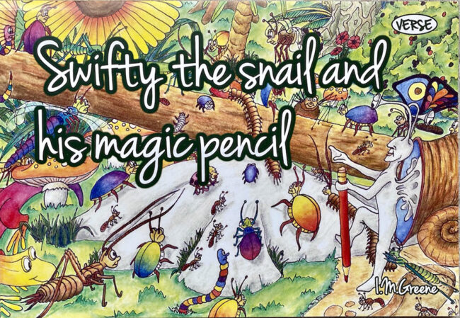 Swifty the Snail and his Magic Pencil - The Coach House Garden Rooms